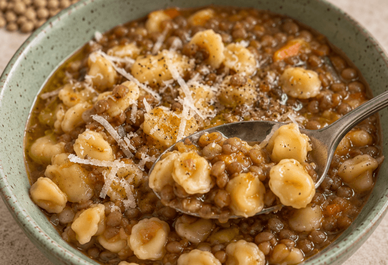 Pasta e lenticchie
