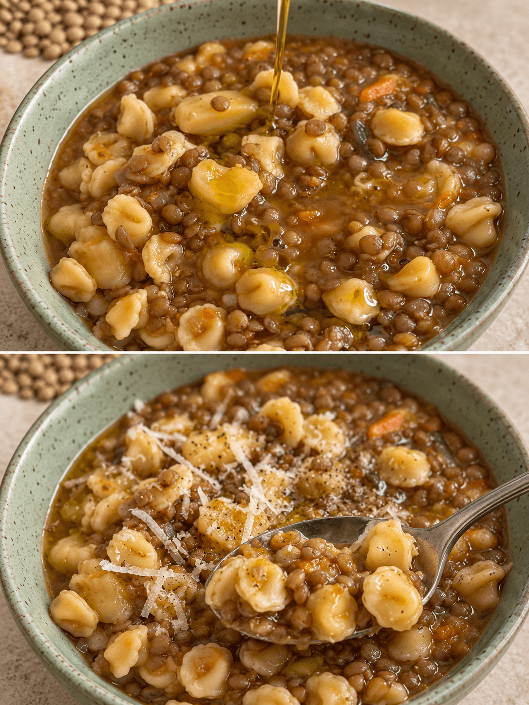 Pasta e lenticchie