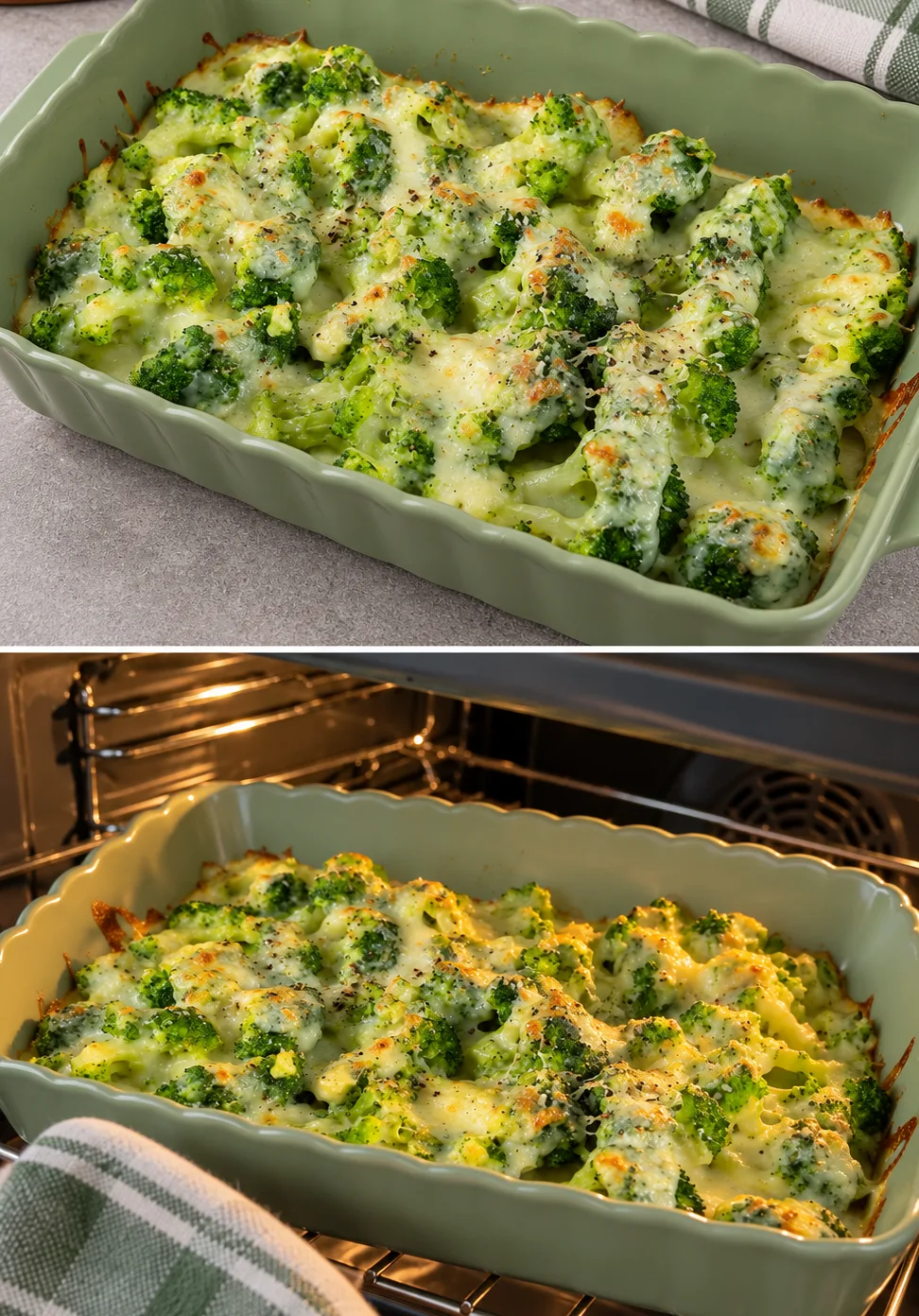Brocoli gratiné