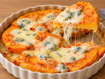 Sformato di zucca e formaggio