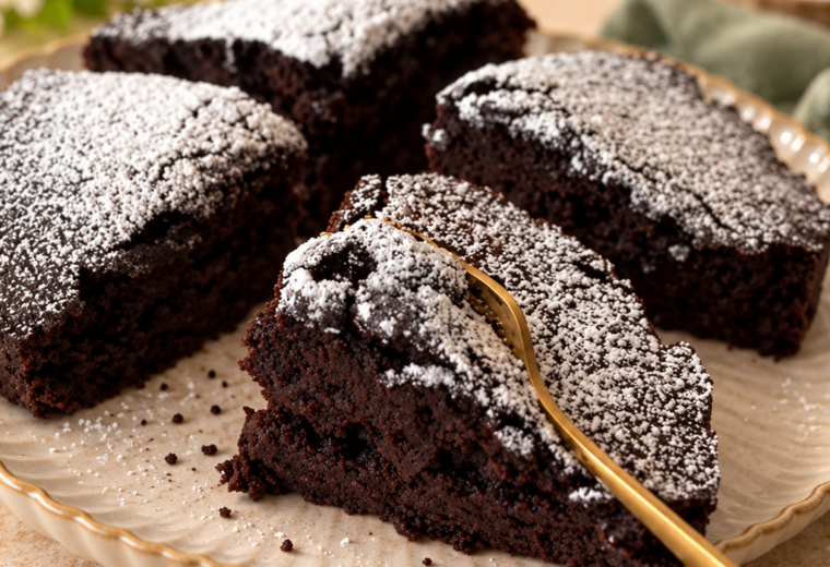Tortino all’acqua al cacao