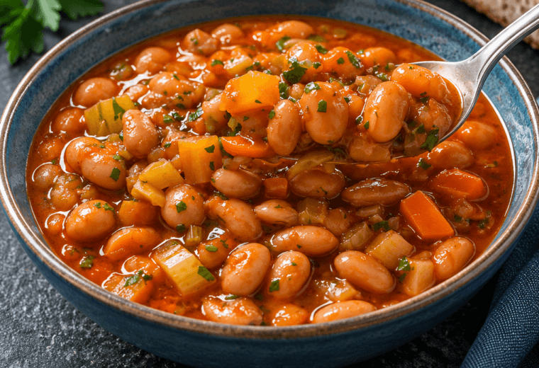 Zuppa di fagioli alla turca