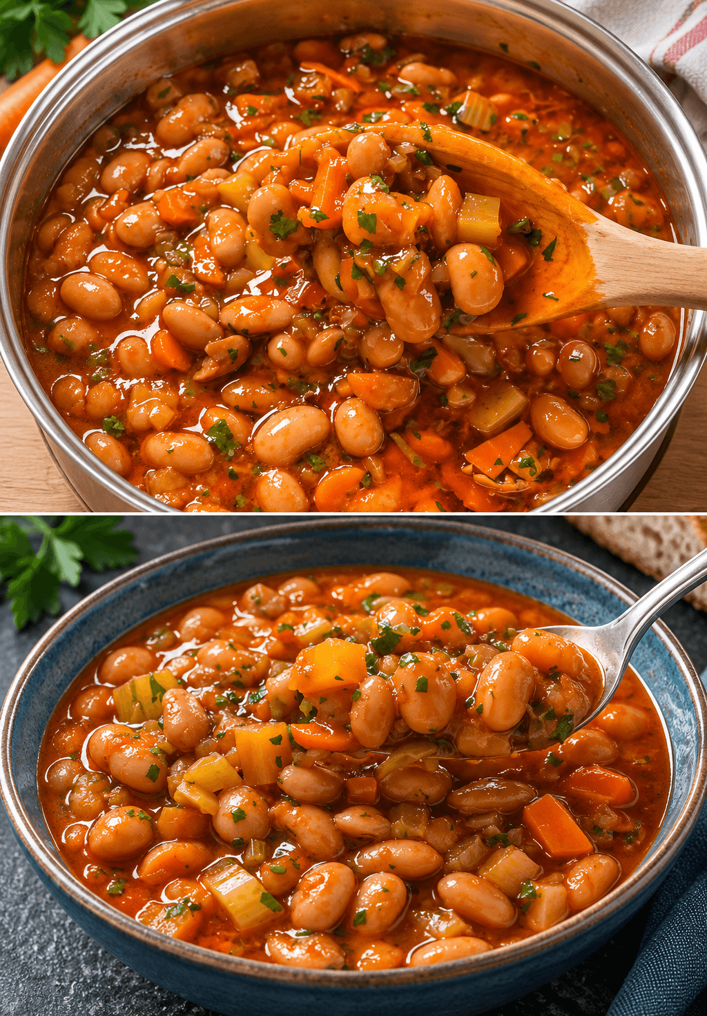 Zuppa di fagioli alla turca