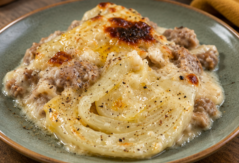 Finocchi gratinati con besciamella e macinato
