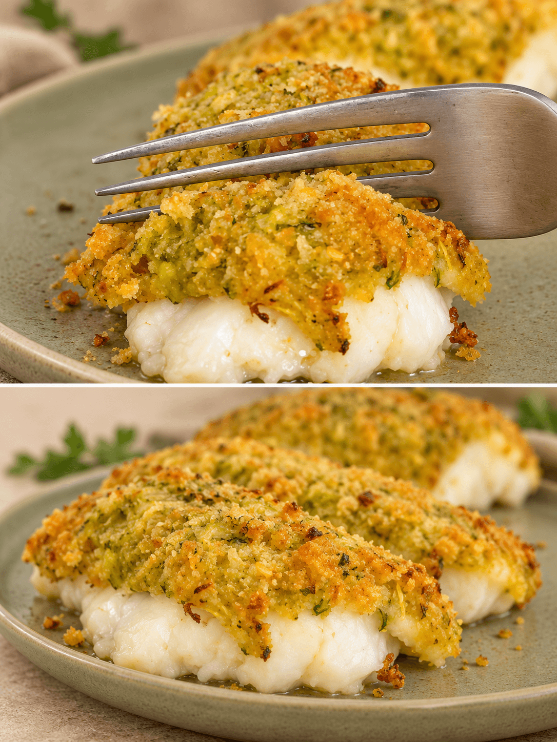 Merluzzo gratinato