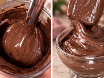 Mousse proteica al cacao