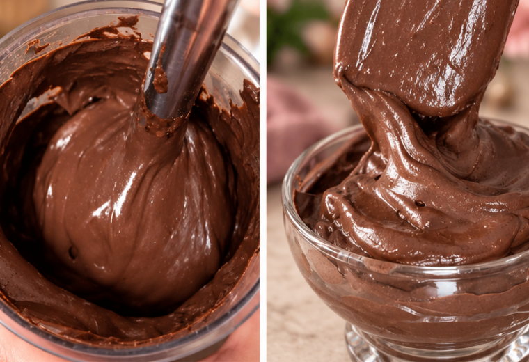 Mousse proteica al cacao