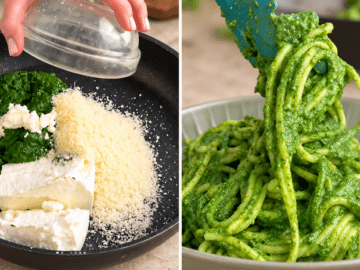 Pasta ricotta e spinaci