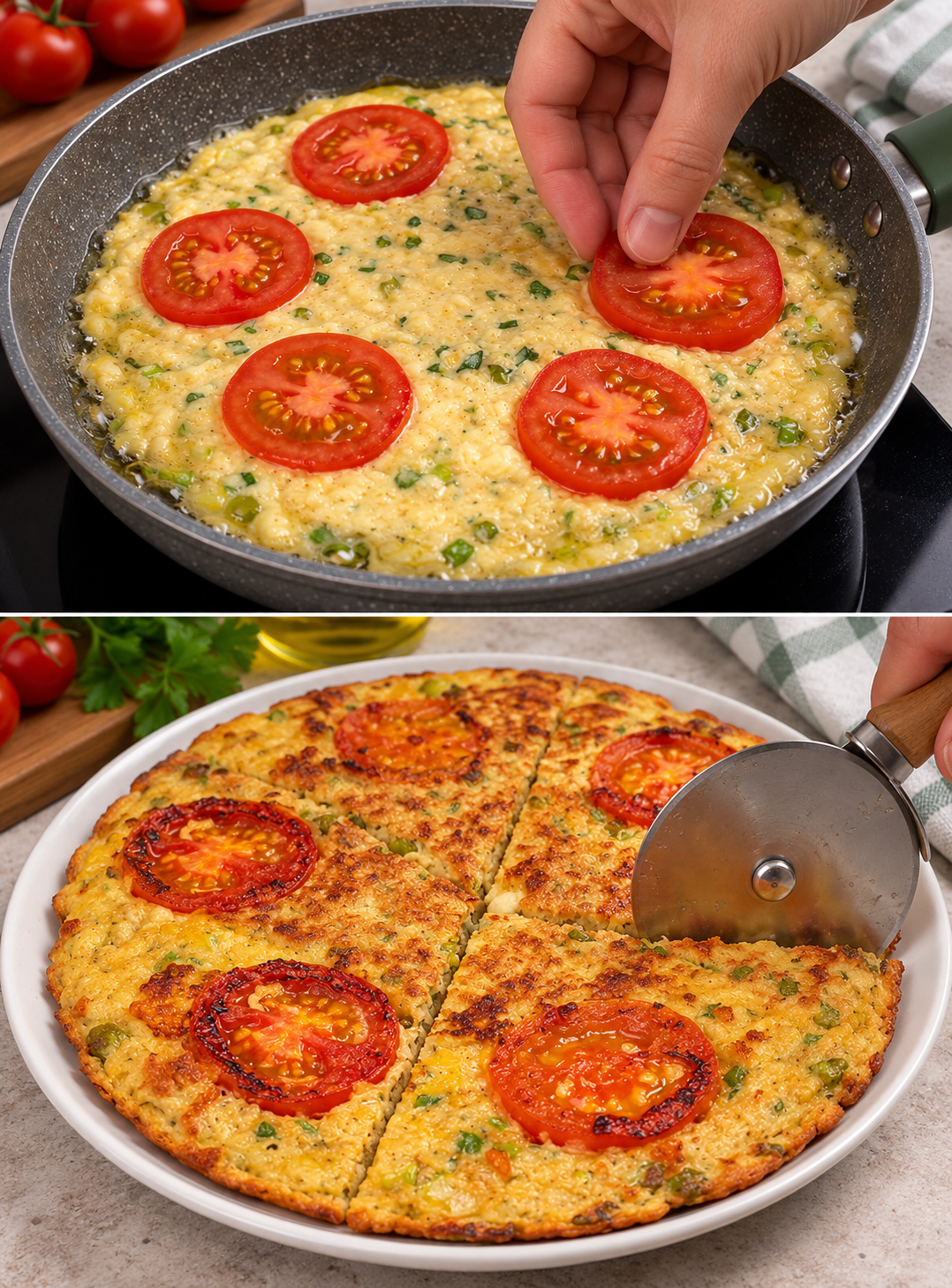 Pizza di avena