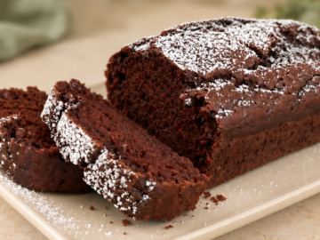 Plumcake al cacao all’acqua