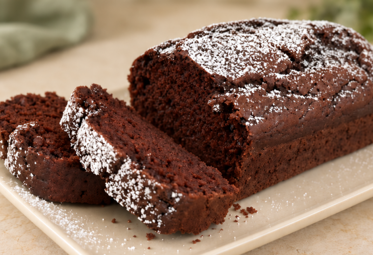 Plumcake al cacao all’acqua
