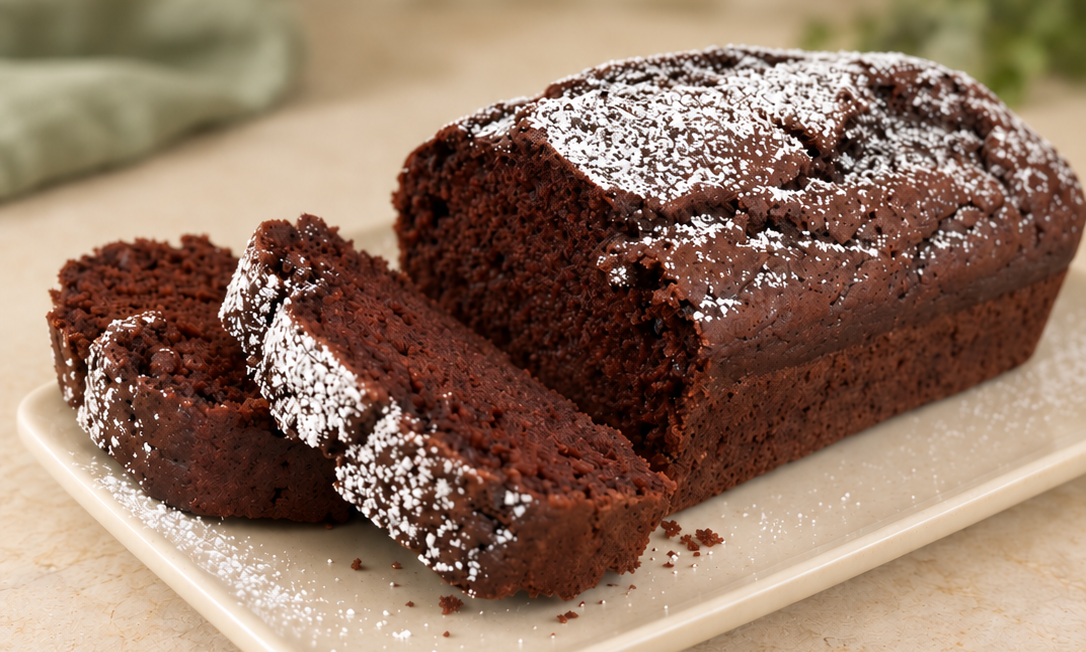 Plumcake al cacao all’acqua