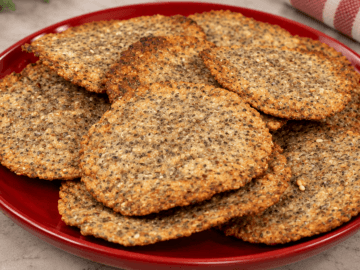Crackers di avena e chia