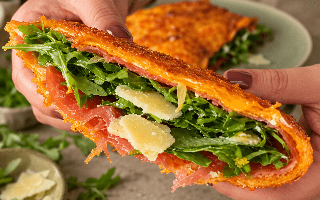 Sandwich gigante di zucca