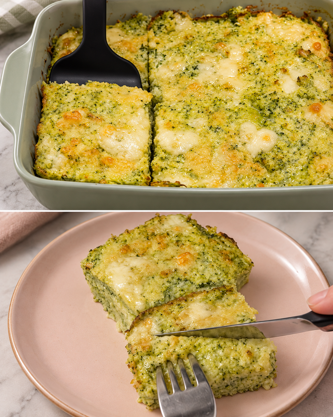 Sformato di broccoli e patate