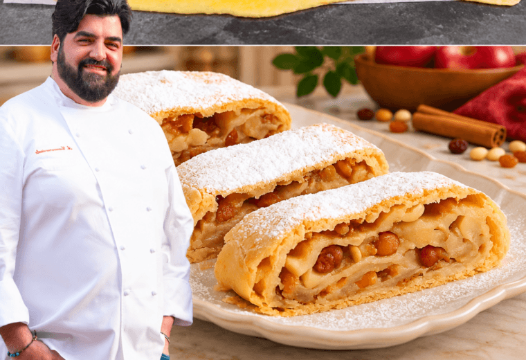 Strudel di mele di Antonino Cannavacciuolo