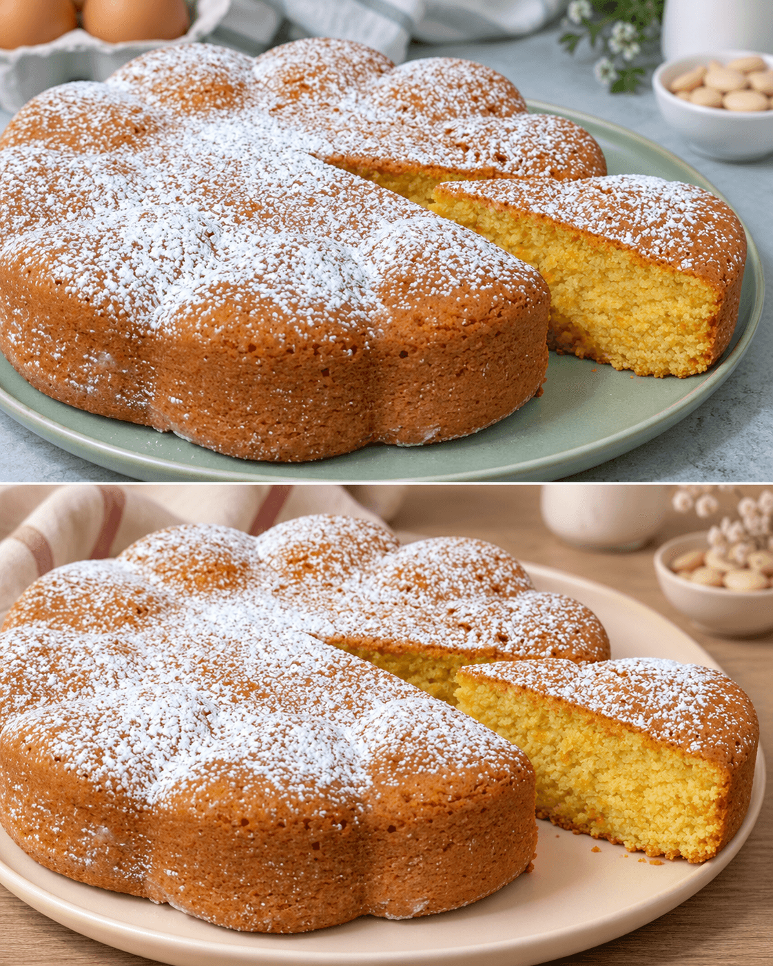 Torta alle carote e mandorle