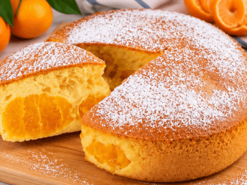 Torta soffice ai mandarini