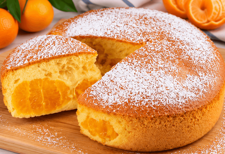Torta soffice ai mandarini