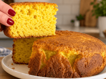 Torta all’arancia senza uova e burro