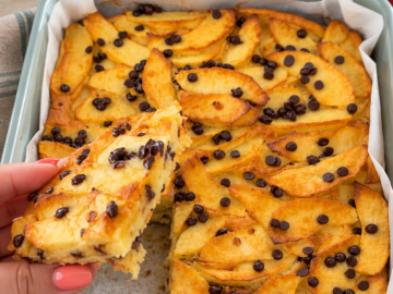 Torta di mele e cioccolato