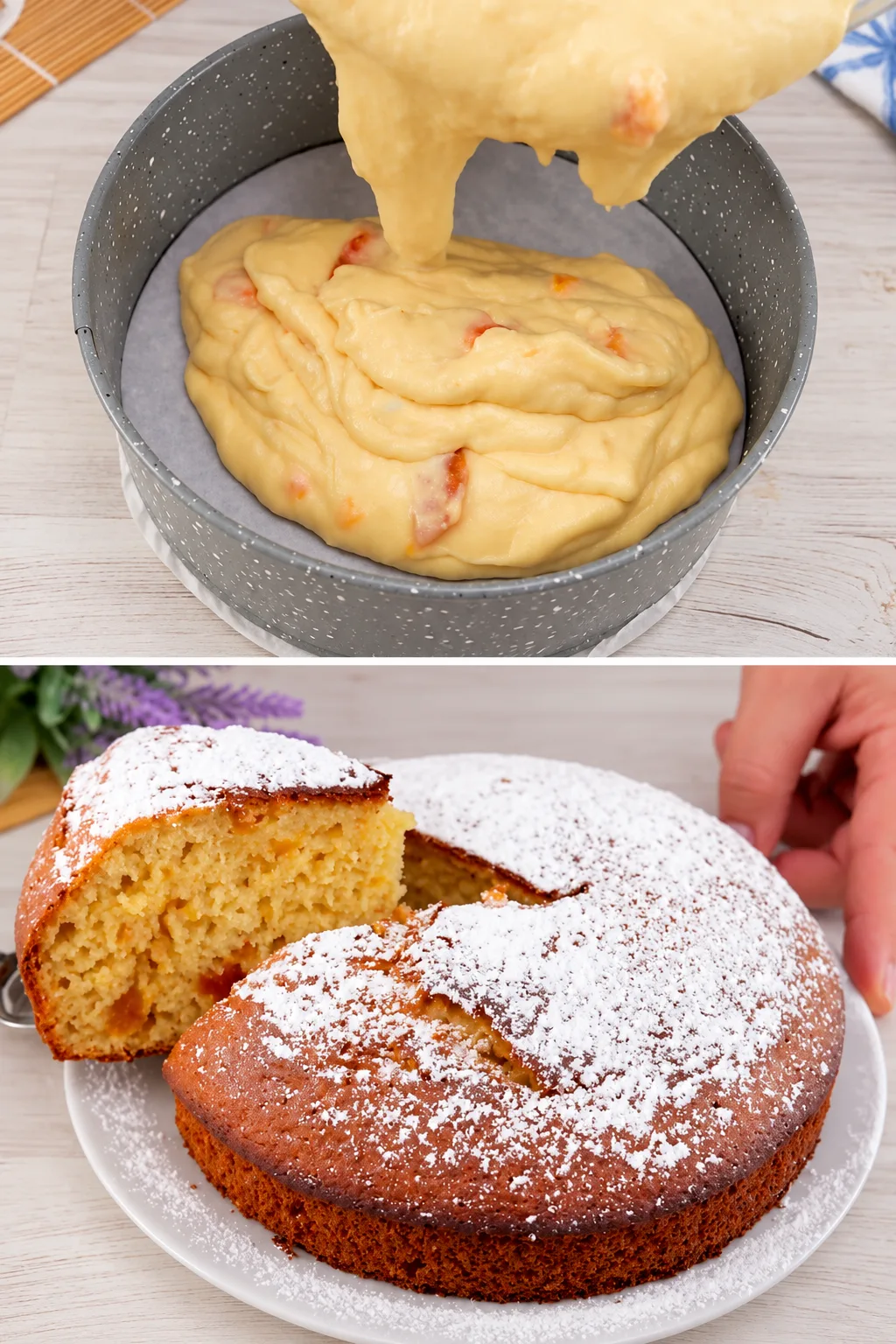 gâteau à la confiture