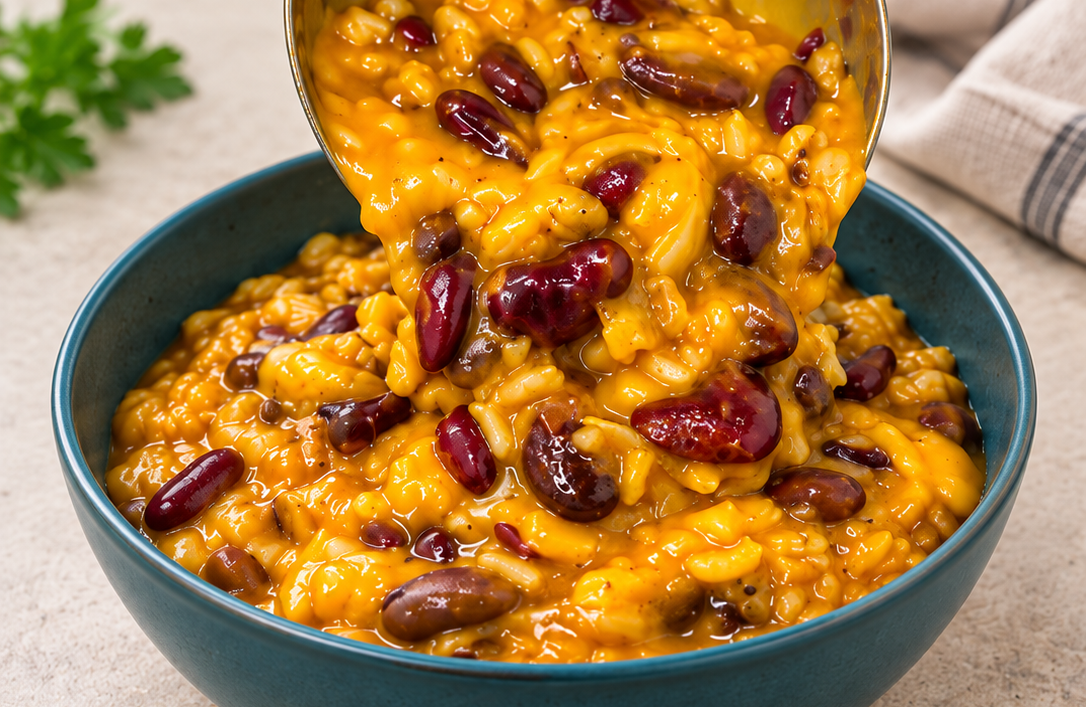Zuppa di zucca e fagioli